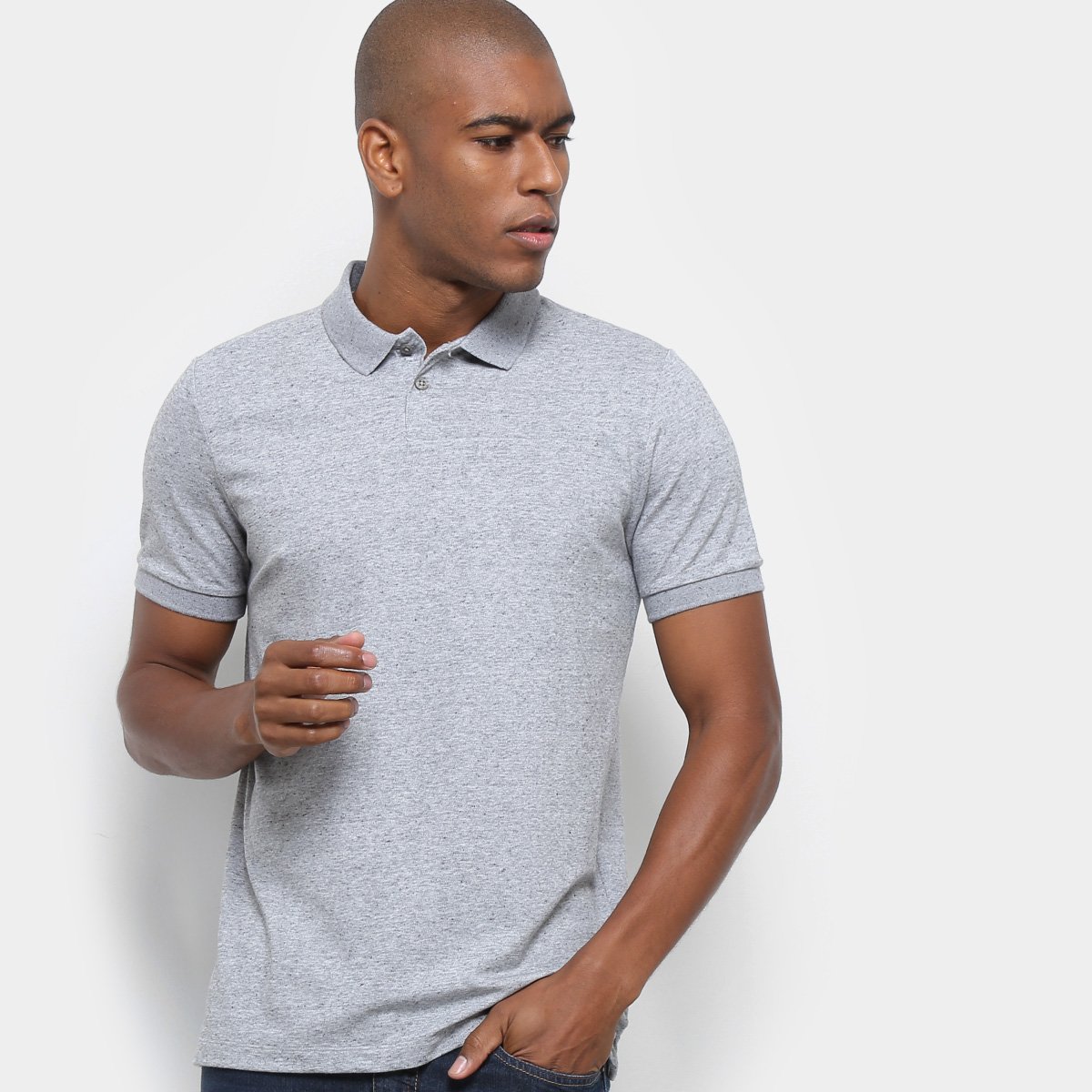 Camisa Polo em Piquet Desfibrado Reserva Masculina - Preto Menor preço em Camisa Polo em Piquet Desfibrado Reserva Masculina - Preto