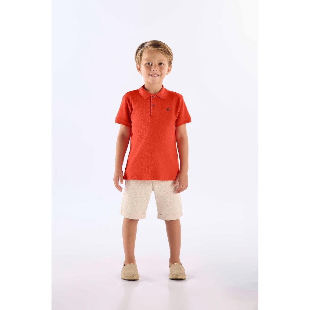 Camisa Polo em Suedine para Menino Up Baby