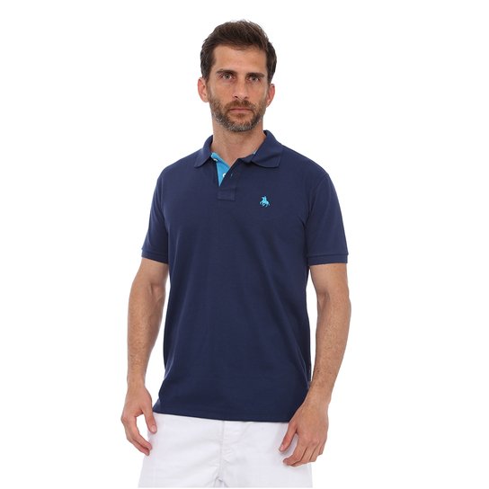 Camisa Polo England Polo Club Casual - Marinho
