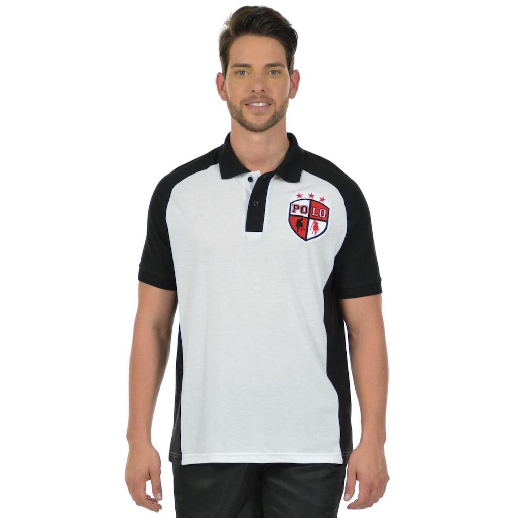 Camisa polo esportiva fenomenal(sem elasticidade) Branco Gg