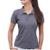 Camisa Polo Feminina Camiseta Gola Atacado Uniforme Piquet - Chumbo