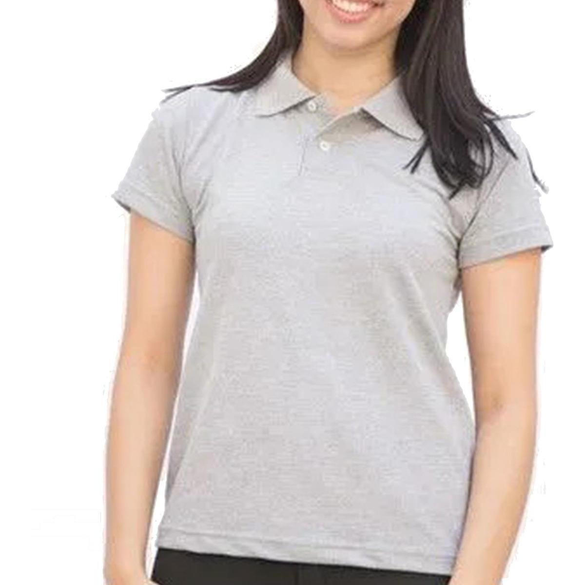 Camisa Polo Feminina Camiseta Gola Atacado Uniforme Piquet Menor preço em Camisa Polo Feminina Camiseta Gola Atacado Uniforme Piquet