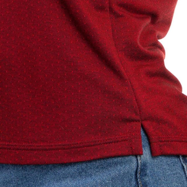 Camisa Polo Feminina Casual Poa Leve Gola Conforto Dia a Dia