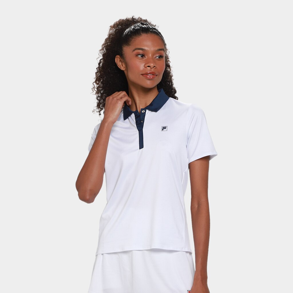 Camisa Polo Fila F-Box Tennis Basic II Feminina