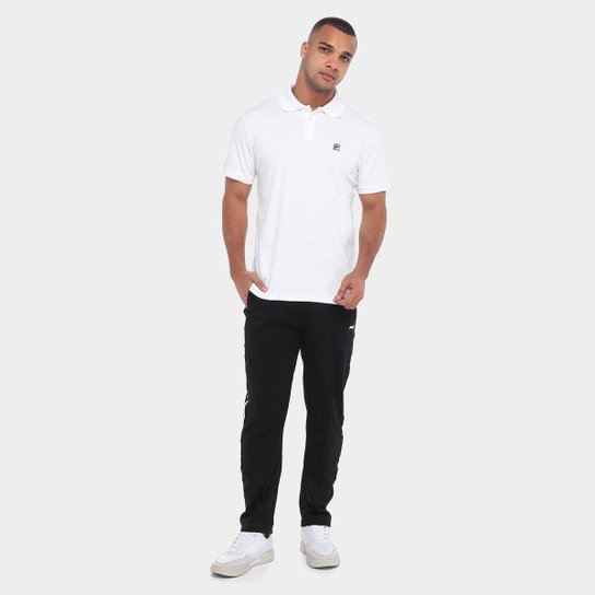 Camisa Polo Fila Italian Fit Pima Masculina