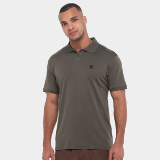 Camisa Polo Fila Italian Fit Pima Masculina
