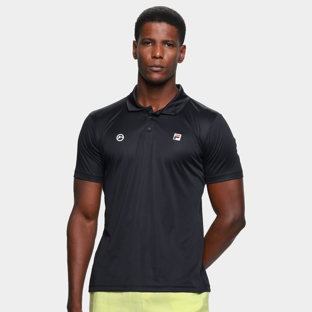 Camisa Polo Fila Player FBox II Ro 26 Masculina