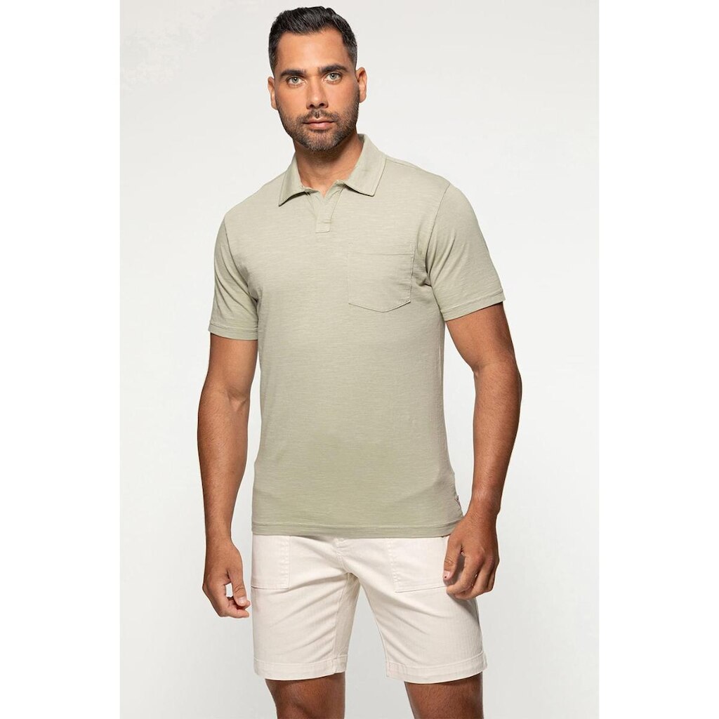 Camisa Polo Flamê Bolso Verde