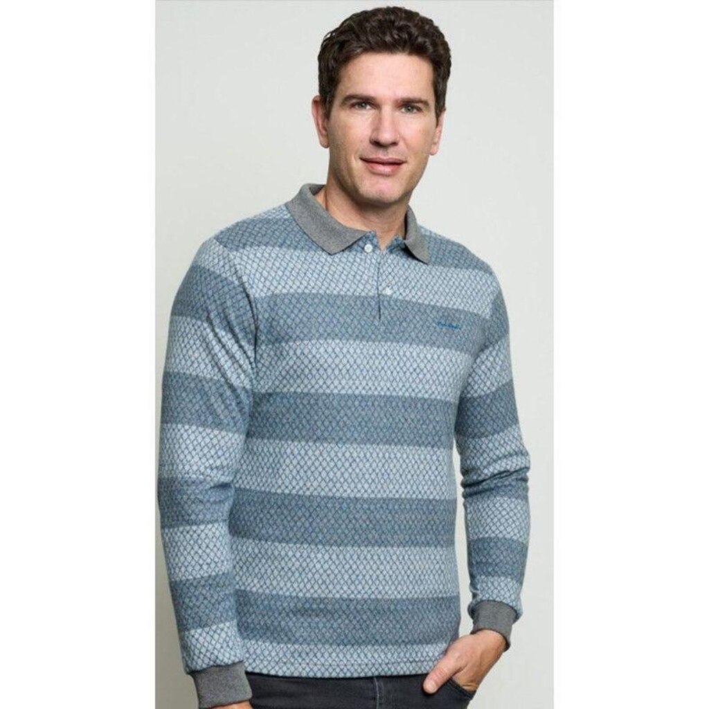 Camisa Polo flanelada Pierre Cardin