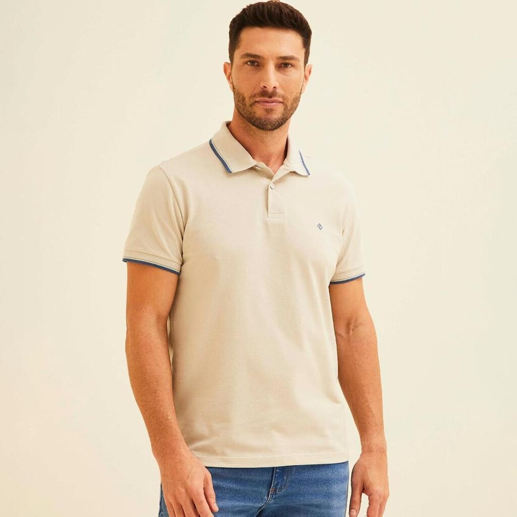 Camisa Polo Forum Triple Line Masculino