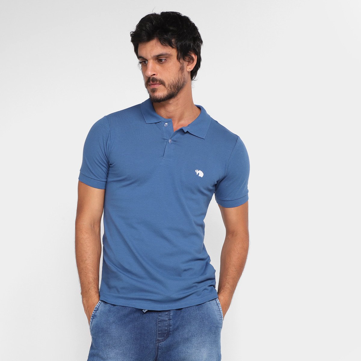 Camisa Polo Gajang Básica Masculina - Azul é ruim? Camisa Polo Gajang Básica Masculina - Azul é boa?