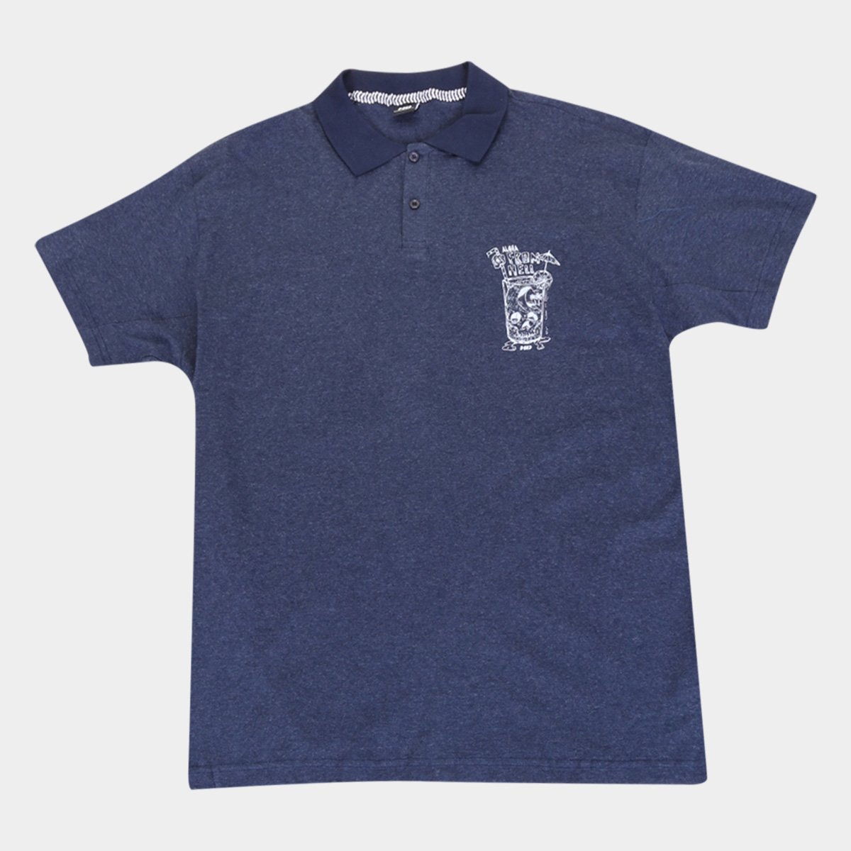 Camisa Polo HD Plus Size Estampada Masculina - Marinho é ruim? Camisa Polo HD Plus Size Estampada Masculina - Marinho é boa?