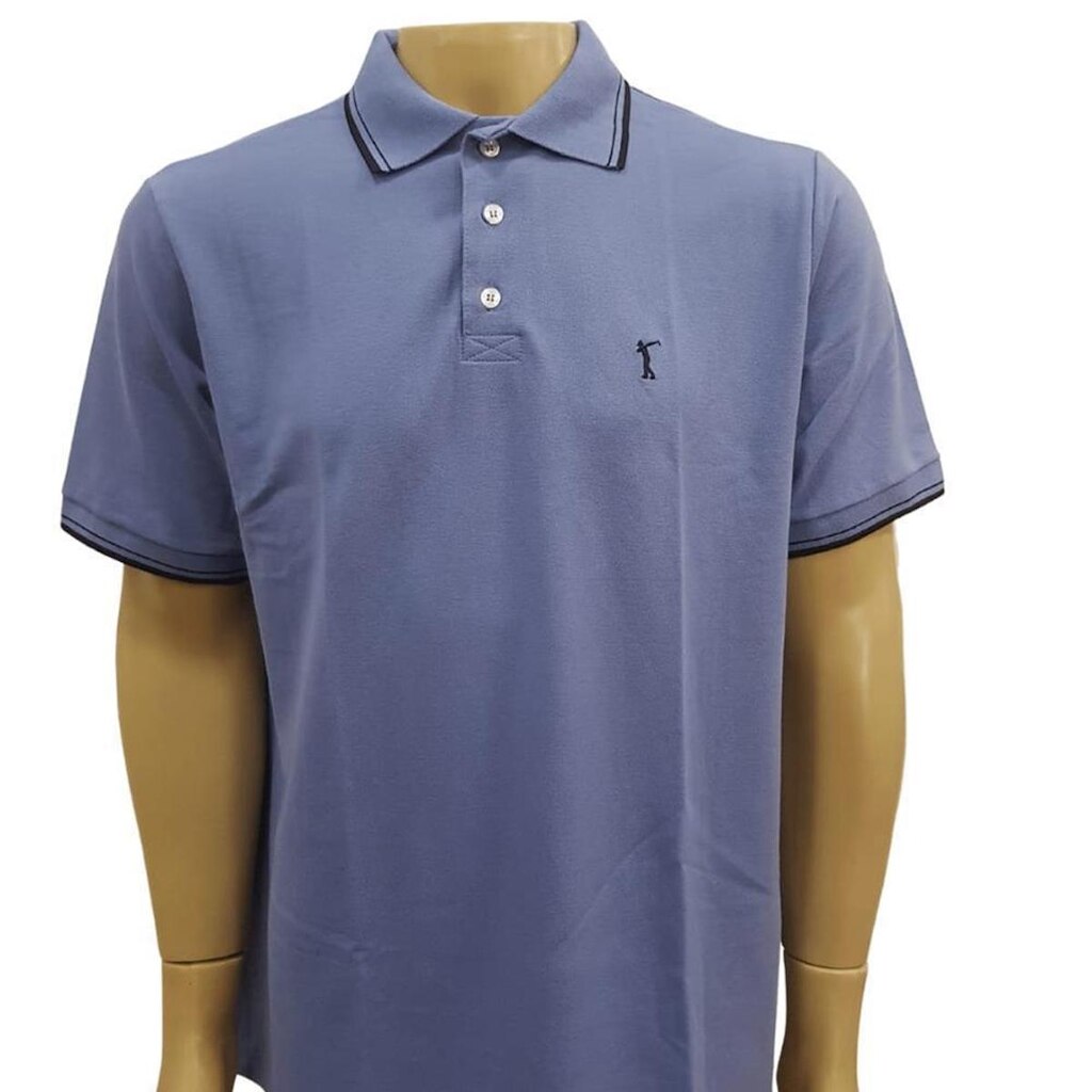 Camisa Polo Head Play Masculina Piquet Casual Dia a Dia