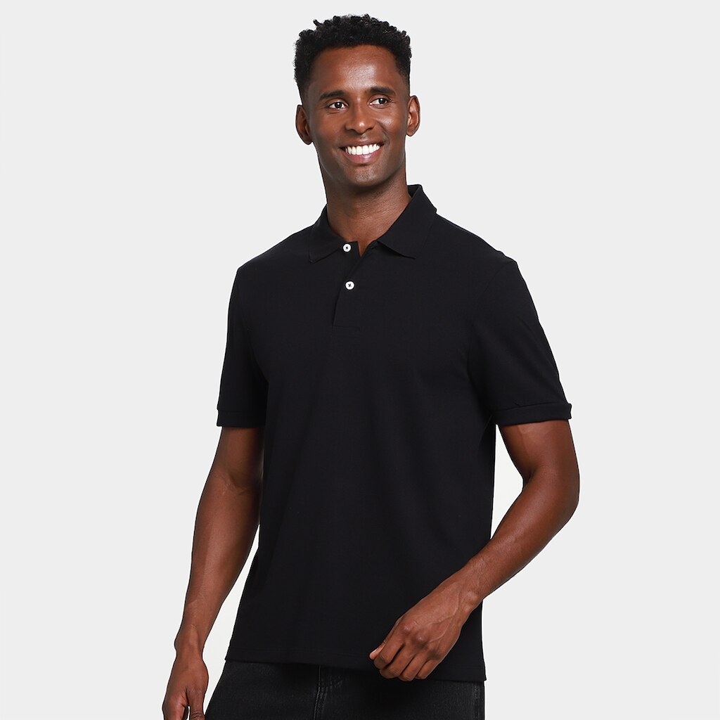 Camisa Polo Hering Casual Masculina
