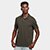 Camisa Polo Hering Casual Masculina - Cinza