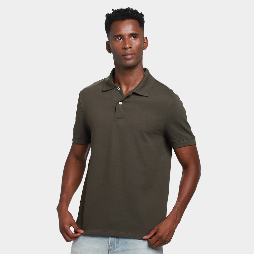 Camisa Polo Hering Casual Masculina
