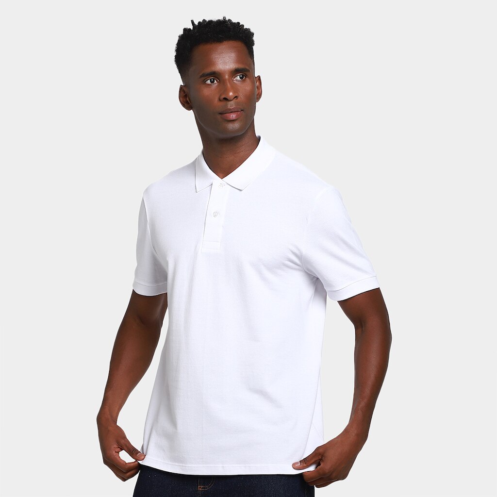 Camisa Polo Hering Casual Masculina