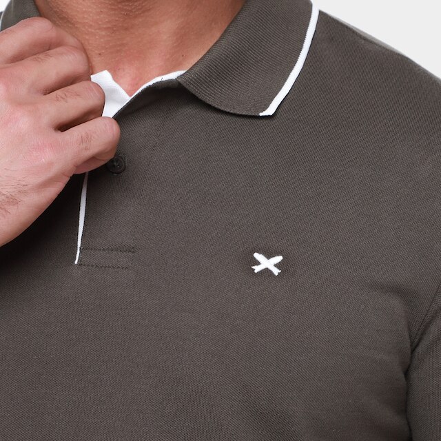 Camisa Polo Hering Lisa Masculina