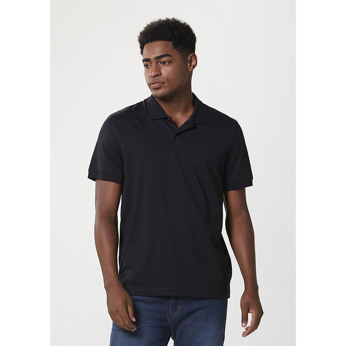Camisa Polo Hering Regular Algodão Pima Masculina Menor preço em Camisa Polo Hering Regular Algodão Pima Masculina
