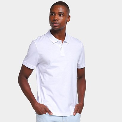 Camisa Polo Hering Slim Masculina - Masculino