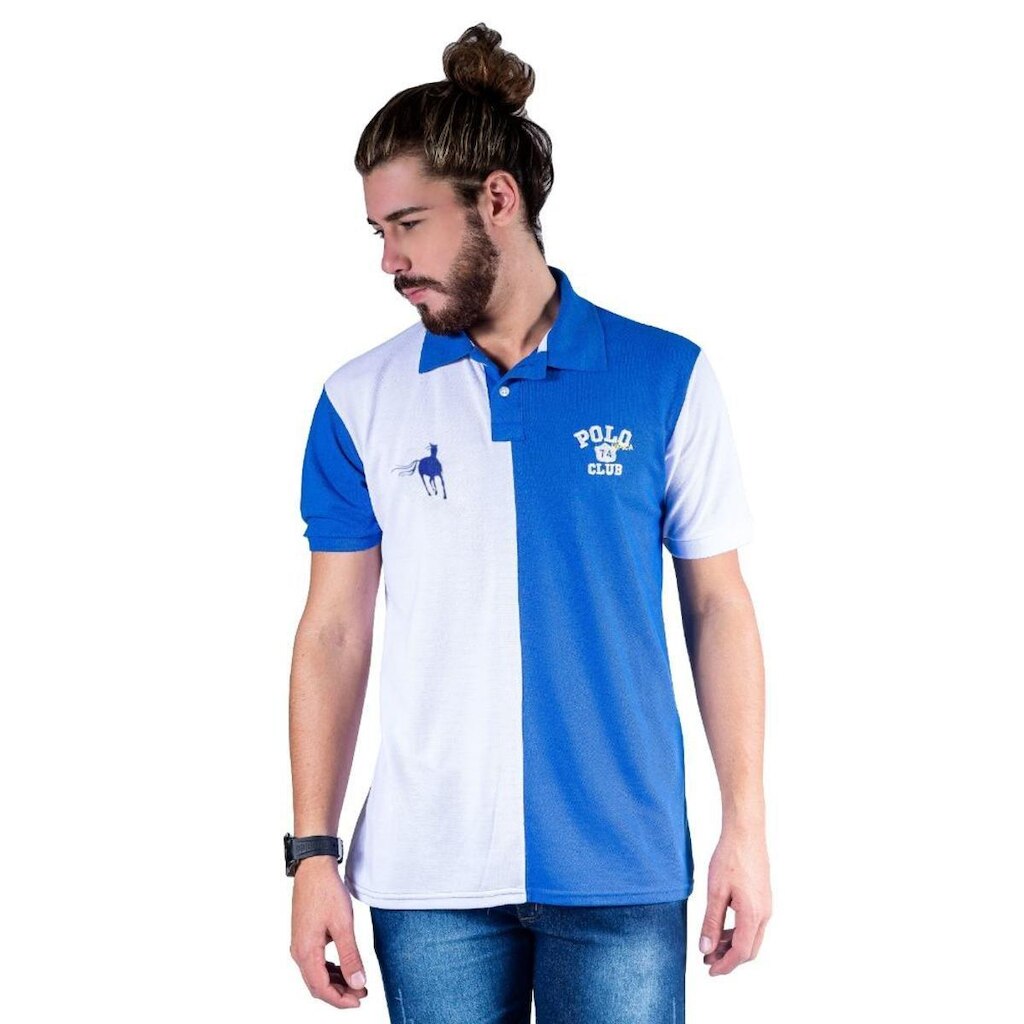 Camisa Polo Hipica Polo Club Duo Top Masculina