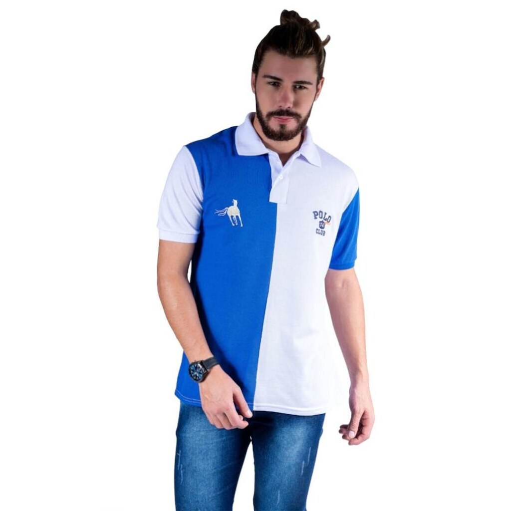 Camisa Polo Hipica Polo Club Duo Top Masculina