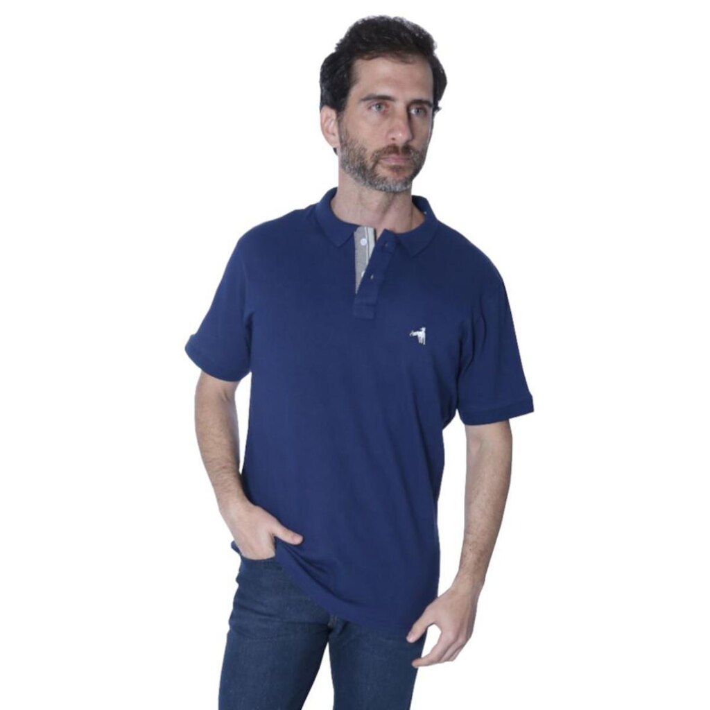 Camisa Polo Hipica Polo Club Player Classic Masculina