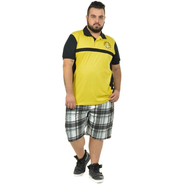 Camisa polo horse plus size fenomenal(sem elasticidade) Vermelho 46
