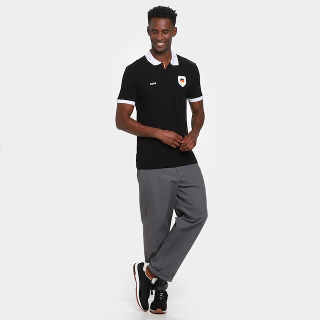 Camisa Polo Hugo Boss Alemanha Masculina