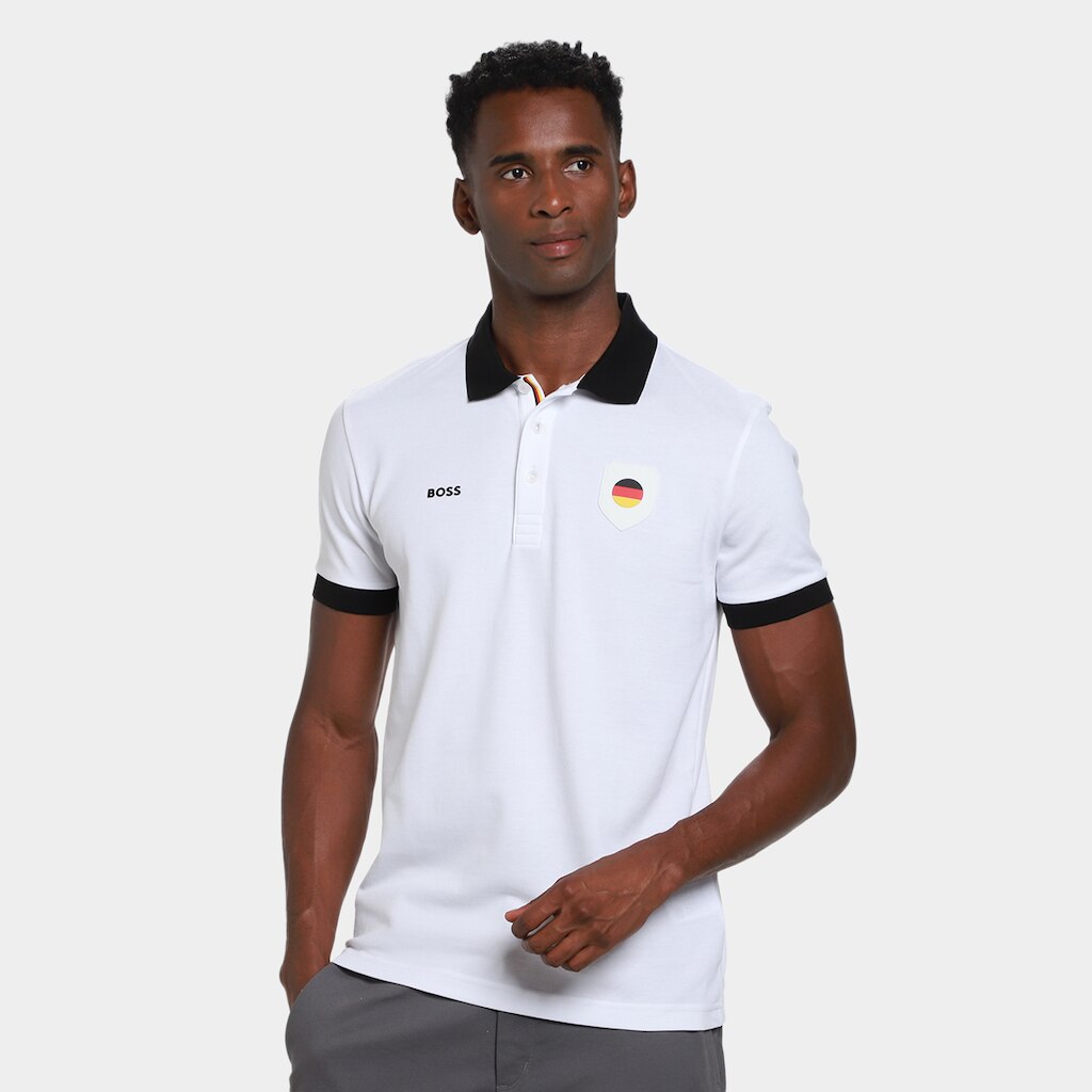 Camisa Polo Hugo Boss Alemanha Masculina