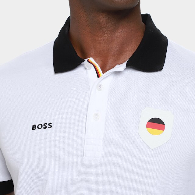 Camisa Polo Hugo Boss Alemanha Masculina