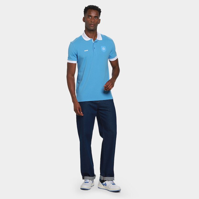 Camisa Polo Hugo Boss Argentina Masculina