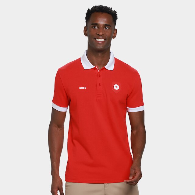 Camisa Polo Hugo Boss Canadá Masculina