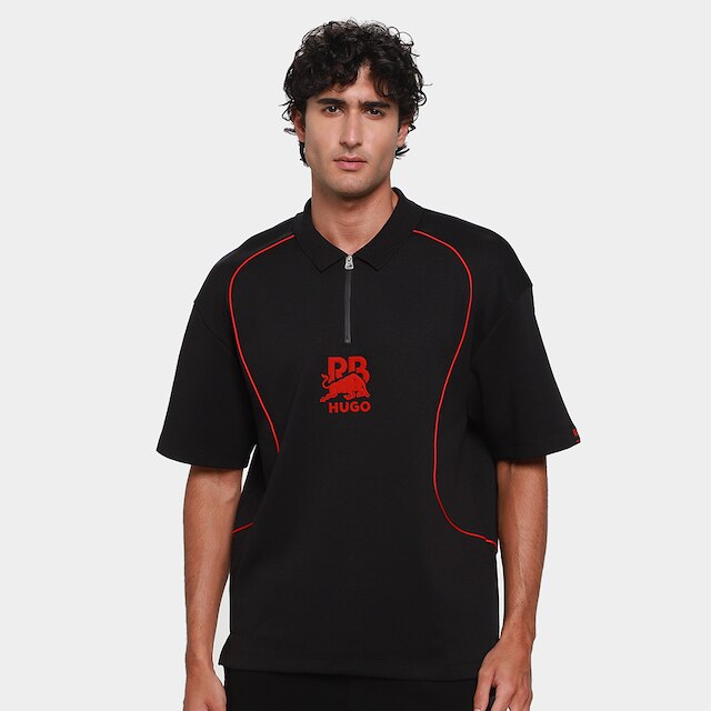 Camisa Polo Hugo Boss Duero Masculina