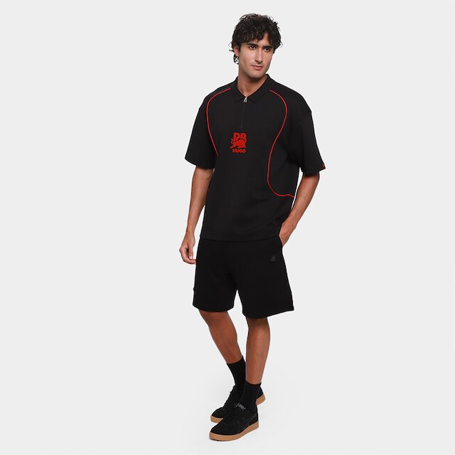 Camisa Polo Hugo Boss Duero Masculina