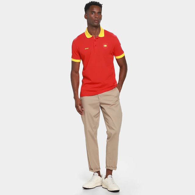 Camisa Polo Hugo Boss Espanha Masculina