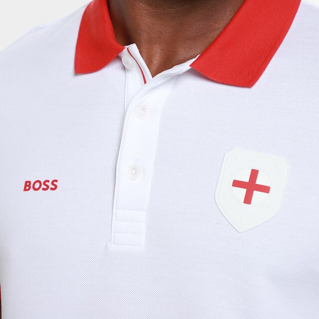 Camisa Polo Hugo Boss Inglaterra Masculina