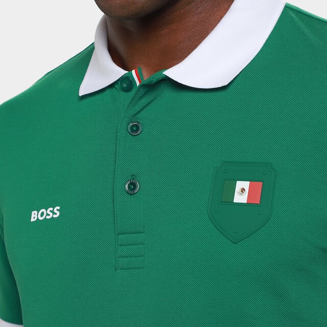 Camisa Polo Hugo Boss Luz Paddy Masculina