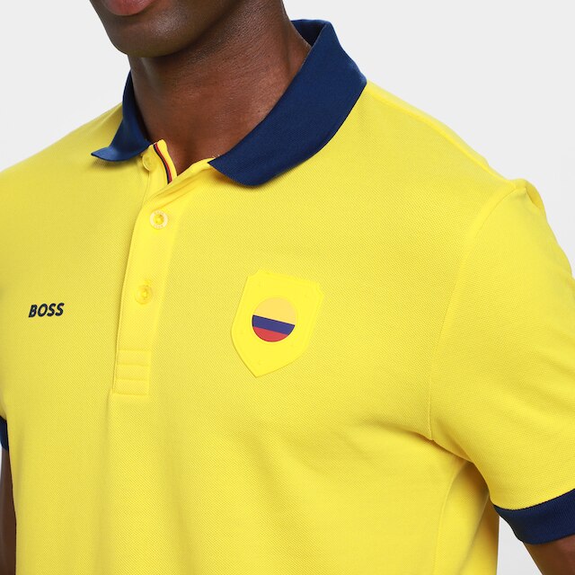 Camisa Polo Hugo Boss Luz Paddy Masculina