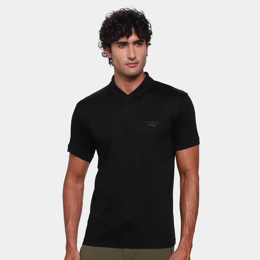 Camisa Polo Hugo Boss Spirit70 Slk Masculina