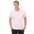 Camisa Polo Hugo Deleon Bolso Malha Rosa - Rosa