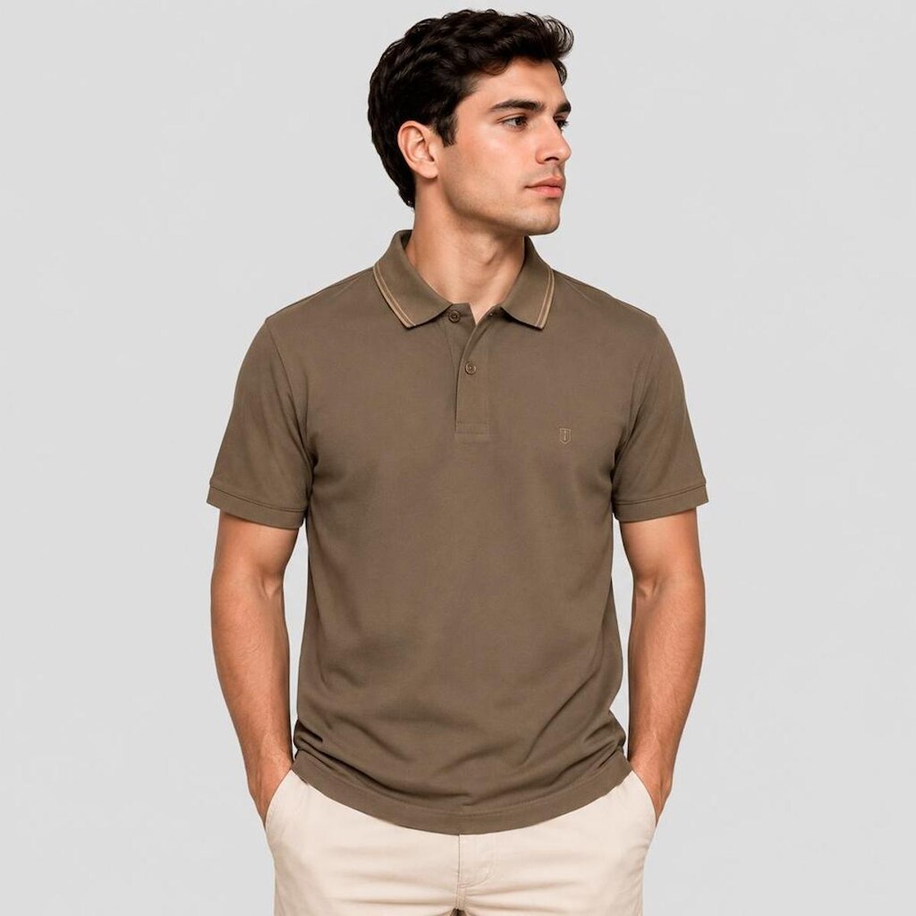 Camisa Polo Individual Comfort Basic Masculino