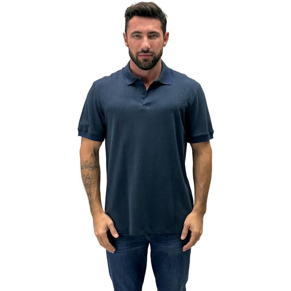 Camisa Polo Individual Manga Curta Masculina