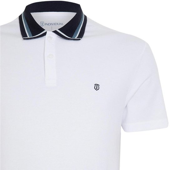 Camisa Polo Individual Piquet Color Masculino