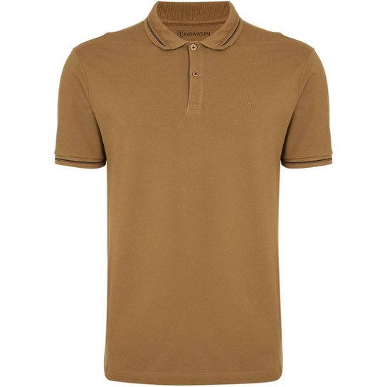 Camisa Polo Individual Slim Fit Masculino