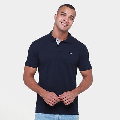 Camisa Polo Industrie Lisa Masculina - Masculino