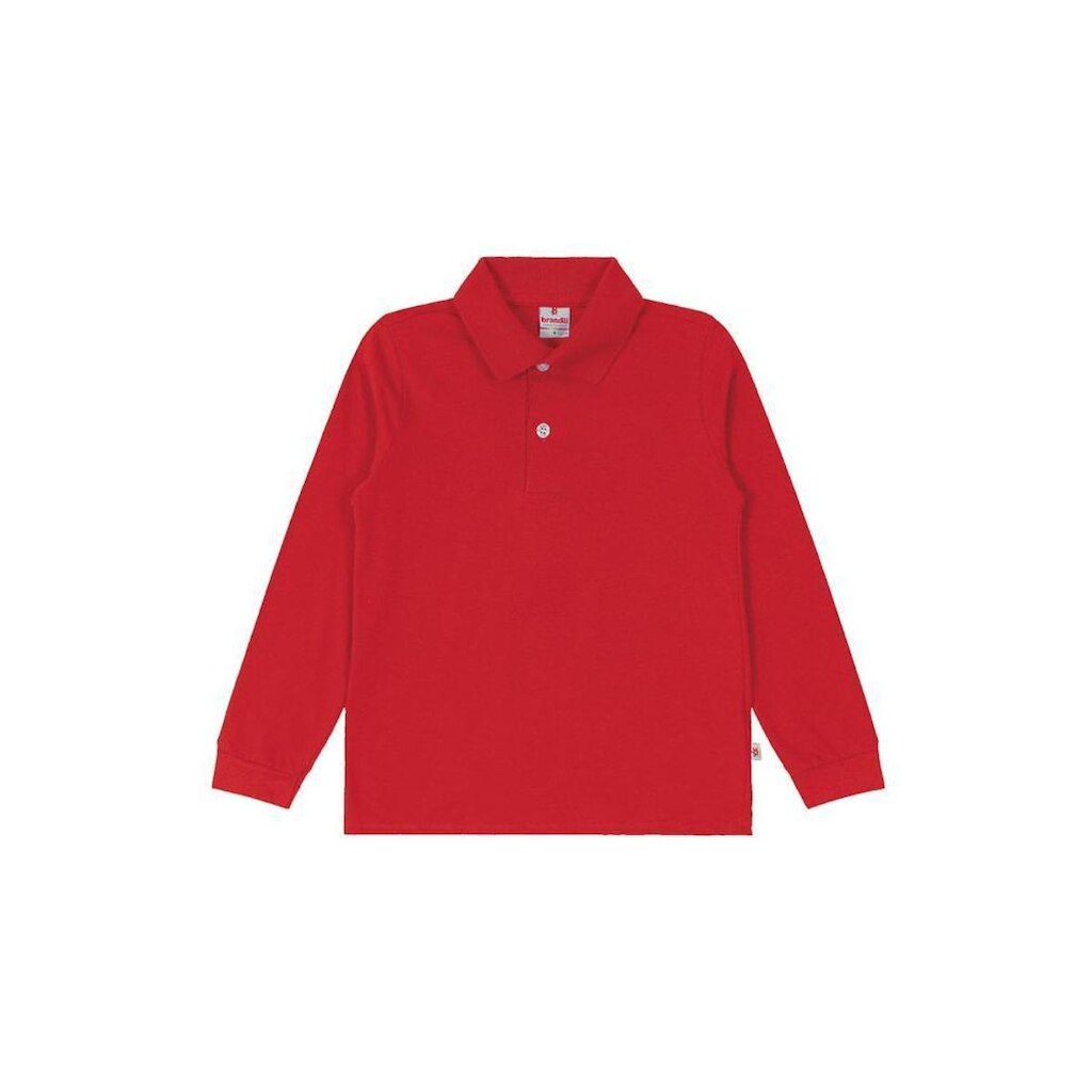 Camisa polo infantil menino em malha Brandili