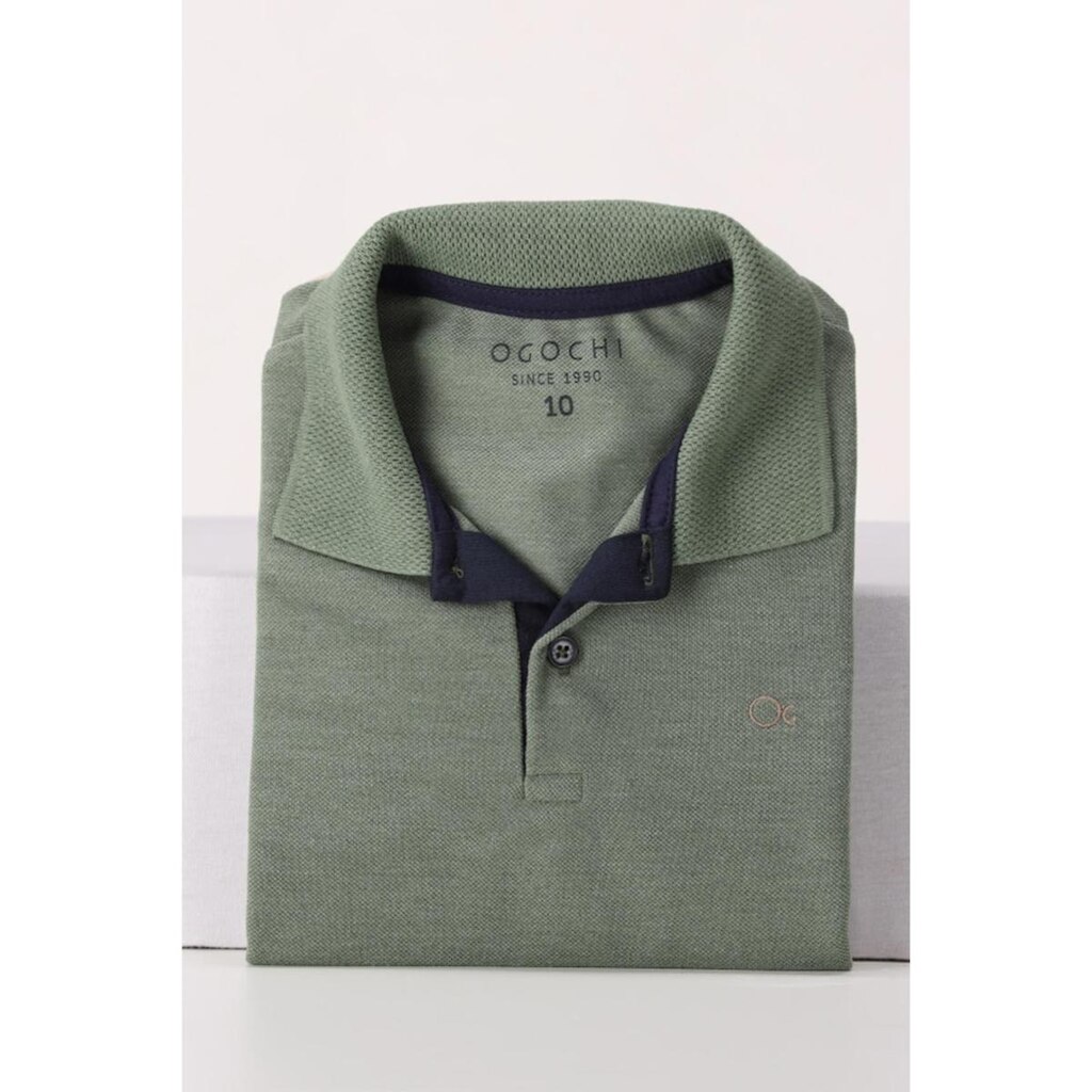 Camisa Polo Infantil Menino Essencial Verde Ogochi 0317
