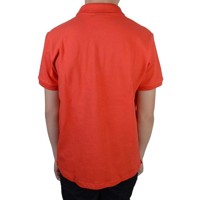 Camisa Polo Infantil Menino King&joe Piquet Vermelha - PO000