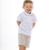 Camisa Pólo Infantil Menino Mangas Curtas Explorer Branco Tam 2 a 3 - Biogás - Branco